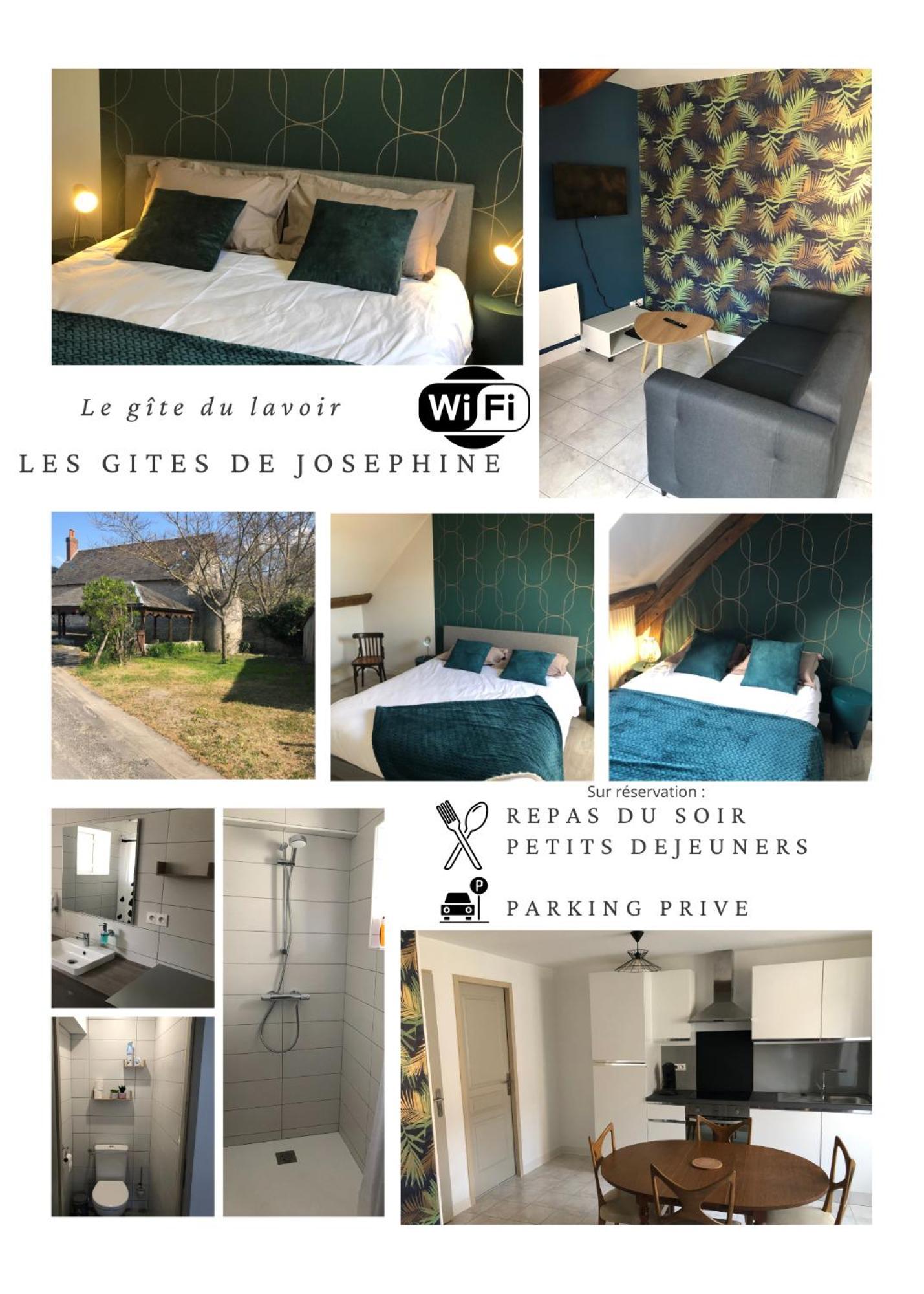 Le Gite Du Lavoir - Les Gites De Josephine Courbouzon  Exteriör bild